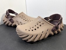 Crocs Echo Clog Unisex Mens 7/Womens 9 Latte Truffle Crosslite Casual Shoe Brown