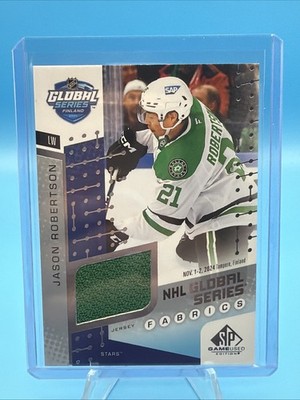 2025-26 SP Game Used Jason Robertson Global Series Fabrics Patch #GSF2-5