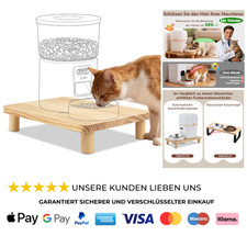 Erhöhter Stand für Futterautomat Katze, aus...