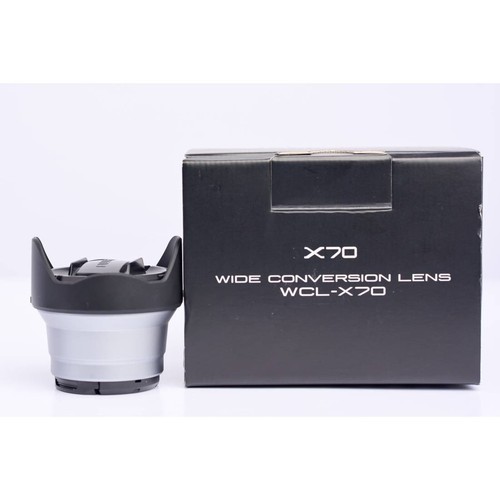 Fujifilm D'Occasion WCL-X70 Grand Conversion Objectif Silver Argentr - Photo 2 sur 8