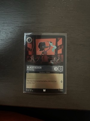 Black Heron - Real Bad Egg 182/204 Whispers in the Well Cold Foil