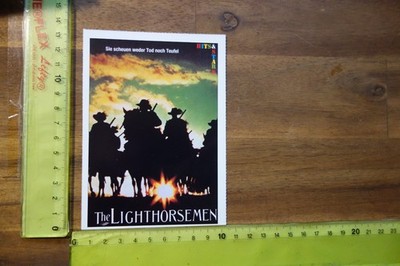 Alte Filmplakatkarte Kino Film THE LIGHTHORSEMEN Peter Phelps John Walton