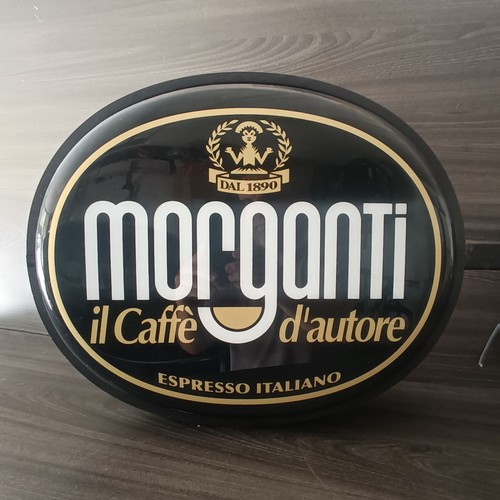Insegna Luminosa Caffè Morganti il Caffè D'autore prezzo ebay