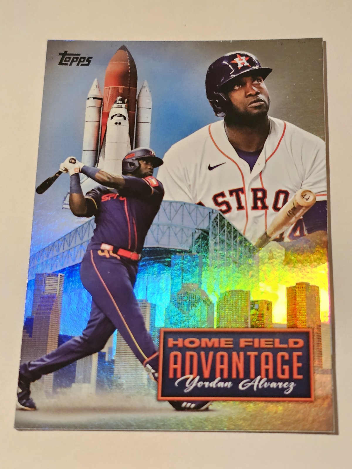 2024 Topps Series 1 Yordan Alvarez Home Field Advantage HFA-3 Case Hit SP Astros