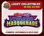 Pokémon TCG Twilight Masquerade – Common & Uncommon Cards – Select Your Own ✅