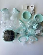 Zomee Z2 Double Electric Breast Pump Kit, Touch Screen, Timer, 21/24mm Shields