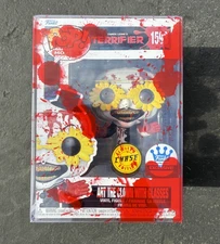 Funko Pop! Terrifier Art the Clown With Glasses #1593 Bloody CHASE w/ Protector