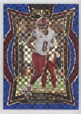 2024 Panini Select Concourse Blue Prizm 134/249 Mike Sainristil #76 s3g