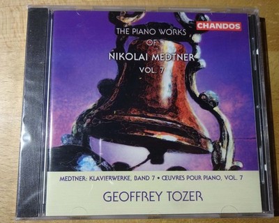 Nikolai Medtner: Klavierwerke Vol. 7 - Geoffrey Tozer, Chandos, OVP