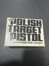 VINTAGE POLISH TARGET PISTOL W/BOX LOFTUS GAG GIFT JOKE