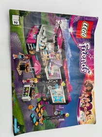 LEGO FRIENDS: Pop Star Tour Bus (41106) with Manual, no box 
