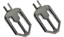 Pro-One Performance 500752 Moto V1 Billet Footpeg - Chrome