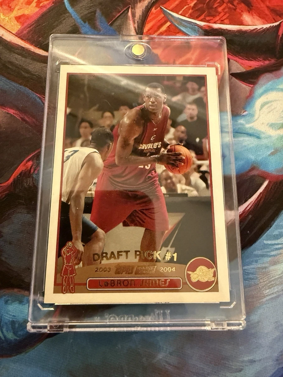 Topps LeBron James Basketball Rookie ungraded Sports Trading Cards