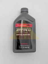 GENUINE OEM Honda Acura ATF-Type 3.1 Transmission Fluid 1Qt MULTIPACK 08200-9017