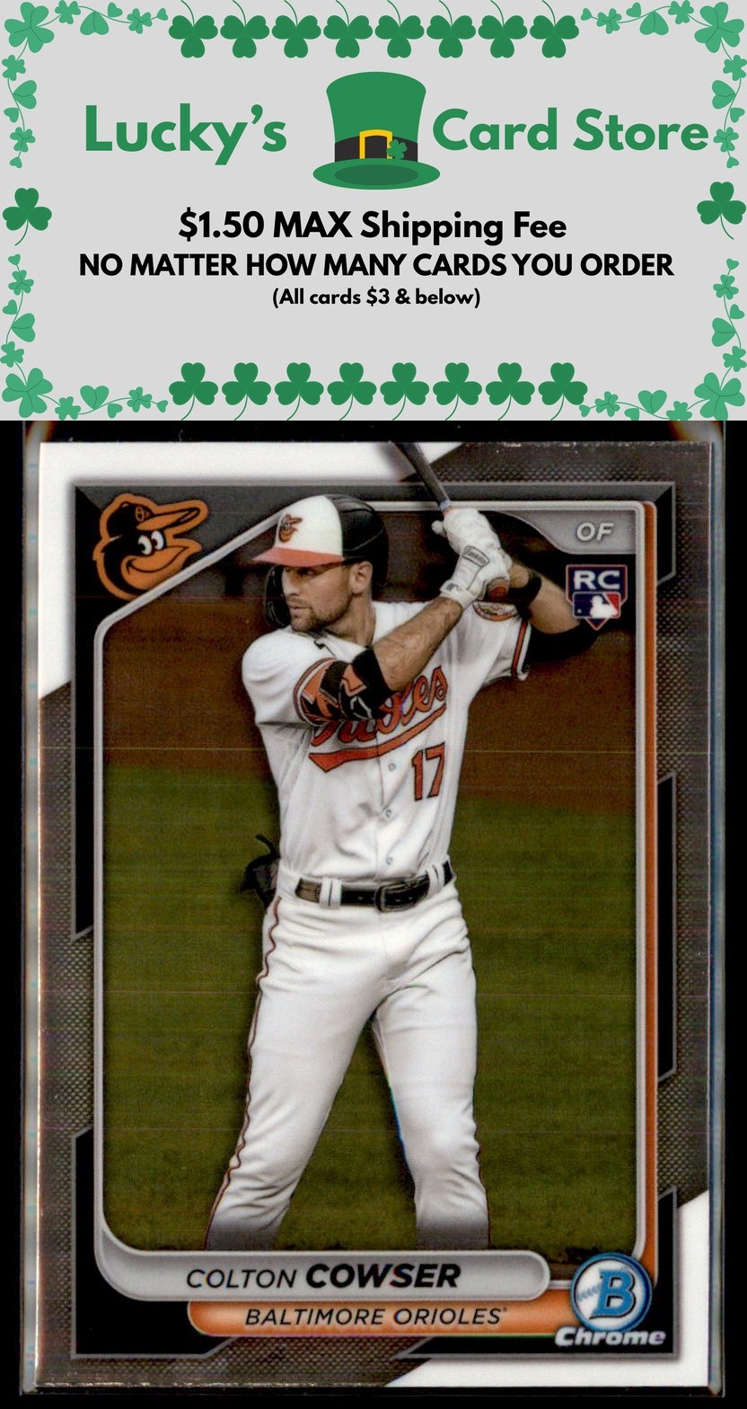 2024 Bowman Chrome #33 Colton Cowser Rookie