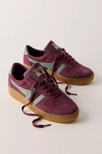 NEW SOLD OUT Gola Classics Womens Grandslam Suede Sneakers Sz 10 41 Windsor Wine