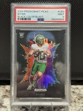 2024 Panini Prizm Draft Picks - Black Color Blast Bo Nix #CB-3 (RC)
