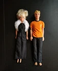 Barbie Doll Lot of 2 Barbie & Ken Redressed Outfits Vintage 90's