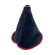 Car Shift Knob Boot Cover, Canvas Vehicle Manual Gear Shifter Knob Dust Black