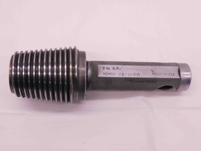 2 3/8 5 RR THREAD PLUG GAGE 2.375 API 7-2 REG REGULAR ROTARY CONNECTION Z-66