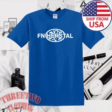 FN Herstal Firearms Guns Men's Royal Blue Size S to 5XL