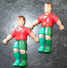 2 Fußballfiguren, Nestlé Serie 1997, zur Fußball-WM 1998 in Frankreich