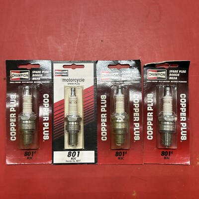 #ad #ad Champion 801 Copper Plus N3C Spark Plug Pack of 4 $19.99