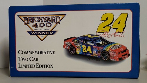 SIGNED 1994 JEFF GORDON #24 DUPONT 1ST INDY BRICKYARD WIN AUTOGRAPHED 1/24 CARS - Picture 6 of 12