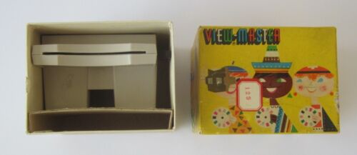 Visore View-Master modello G colore crema di fabbricazione belga ottimo in scatola colorata - Foto 3 di 12
