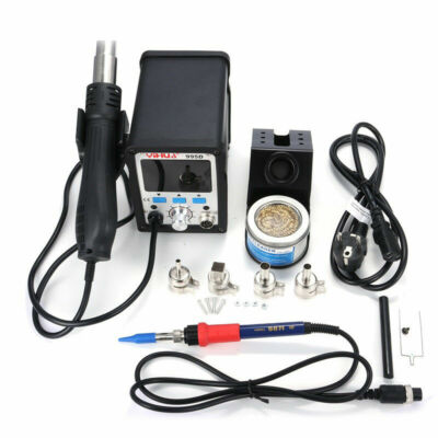 2-IN-1 YIHUA 995D Digital LCD SMD Rework Station Hot 480°C 720W +Soldering Iron