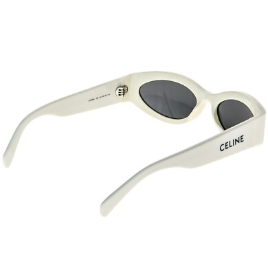 CELINE 40288 MONOCHROMS Ivory Narrow Wrap Mask Unisex Sunglasses