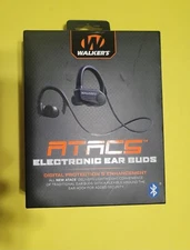 NEW - Walker's Atacs  Electronic Sport Neck Earbuds Rechargeable Wireless
