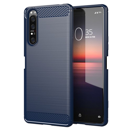 For Sony Xperia 1 VII/5 V/10 IIl 10IV XA2 Carbon Fibre Gel Case Cover Shockproof - Picture 13 of 14