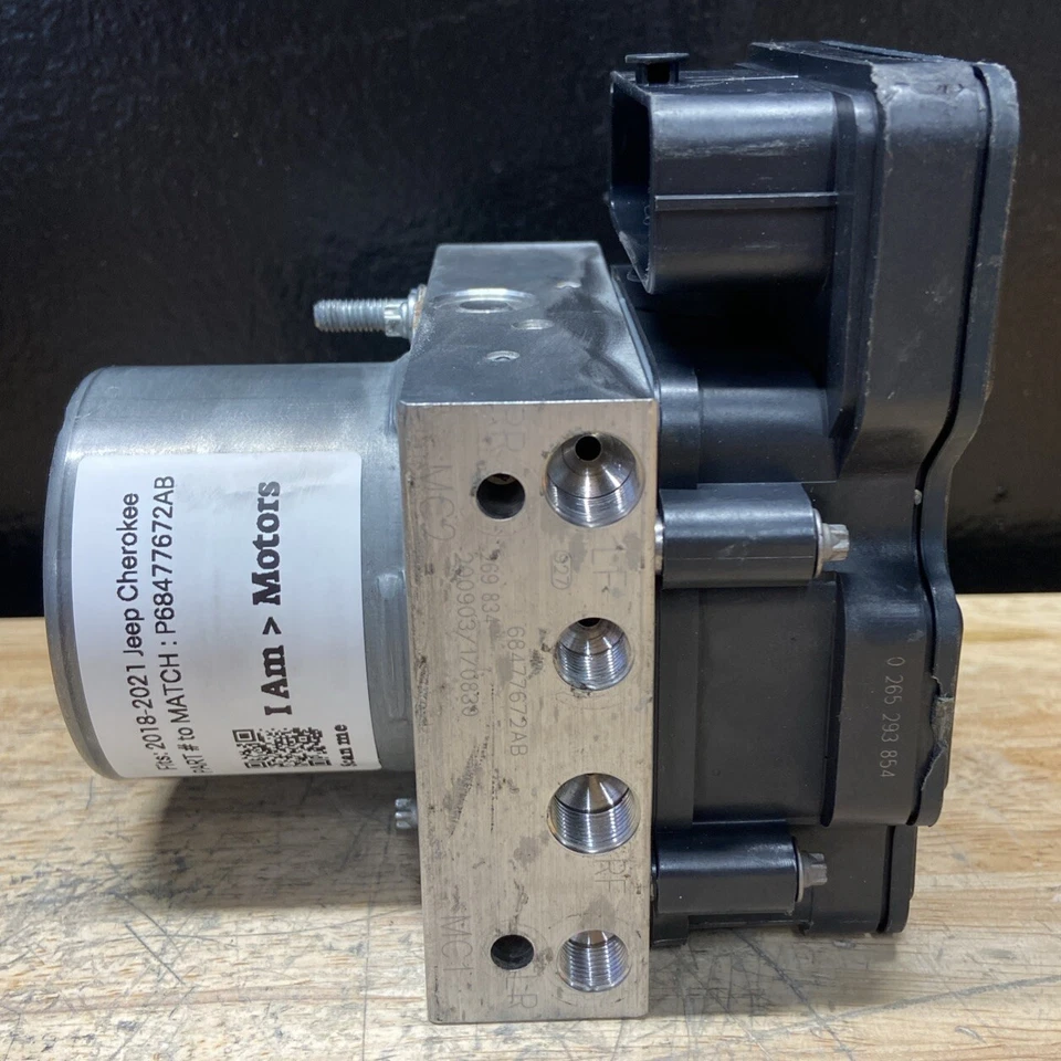 Módulo de bomba de freno ABS reacondicionado Jeep Cherokee 2018-2021 | P68477672AB Foto 3 de 4