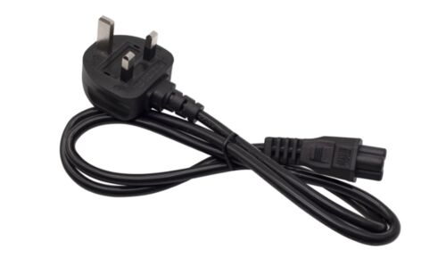 LG TV Televisión Adaptador de corriente alterna Cable de trébol Cable Plomo enchufe del Reino Unido para - Imagen 3 de 7