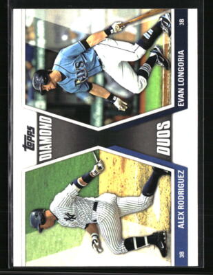 Alex Rodriguez / Evan Longoria 2011 Topps #DD-26  Baseball Card