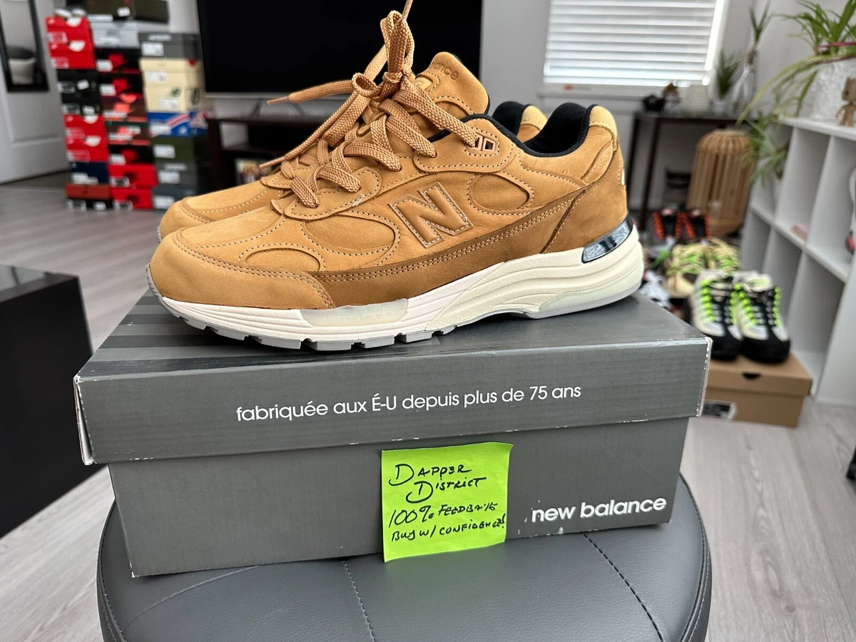 New Balance 992 Wheat Size 11 M992LX