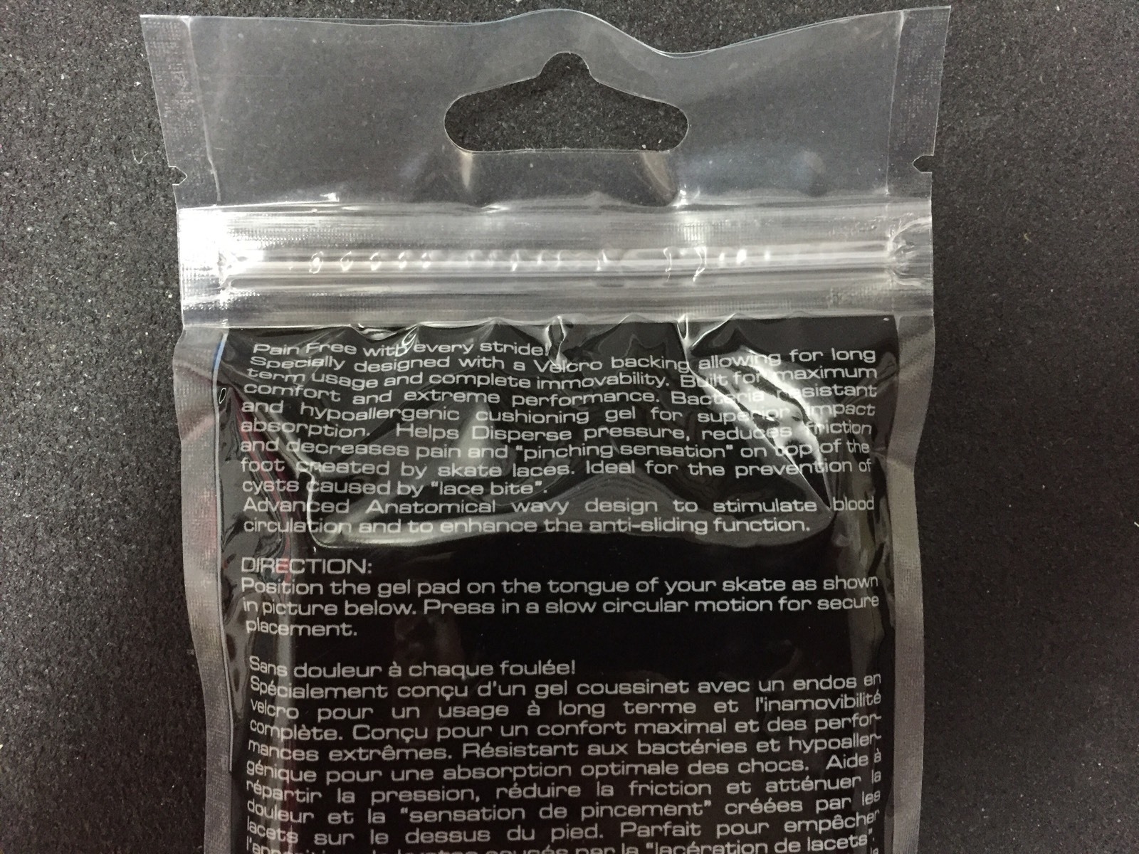 2 Elite Hockey Lace Bite Gel Pad! New, Gel Pad for Skate Lacebite, Pair