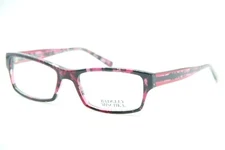 NEW BADGLEY MISCHKA JERI WNE WINE CRYSTAL AUTHENTIC FRAME RX EYEGLASSES 53-18