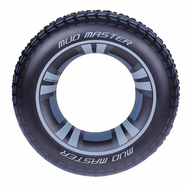 Bestway Schwimmreifen Schwimmring Autoreifen Badespaß Ab 10 Jahre Ø Ca. 91 Cm-image
