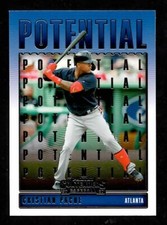 Cristian Pache 2020 Panini Contenders Potential #9 Baseball Card