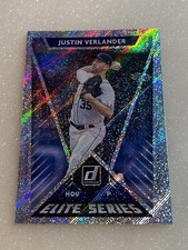 2020 Donruss Elite Series Vector Holo #E-7 JUSTIN VERLANDER SP Foil card ASTROS
