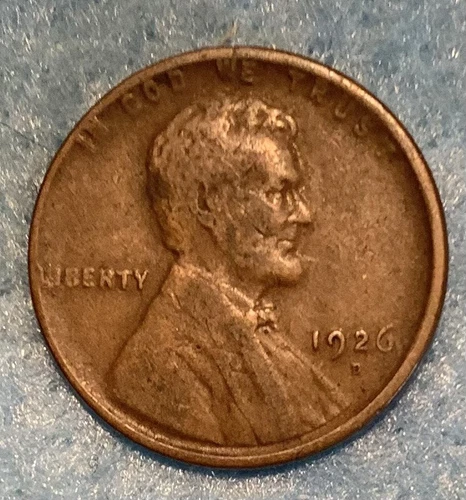 1926-D Lincoln Wheat Cent Penny X174 AG-VG