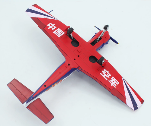 1:32 CHINA AIR FORCE CJ-6 Training Plane Fighter Trainer Diecast Military Model - Picture 2 of 4
