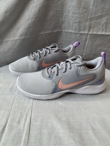 Size 6.5- Women's Nike Flex Experience Run 10 Lilac Atomic Orange 2021 - Picture 6 of 7