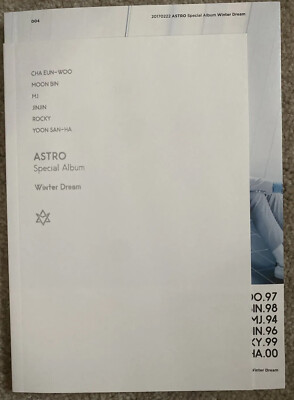 ASTRO Winter Dream Four seasons Album CD MJ Photocard K-POP