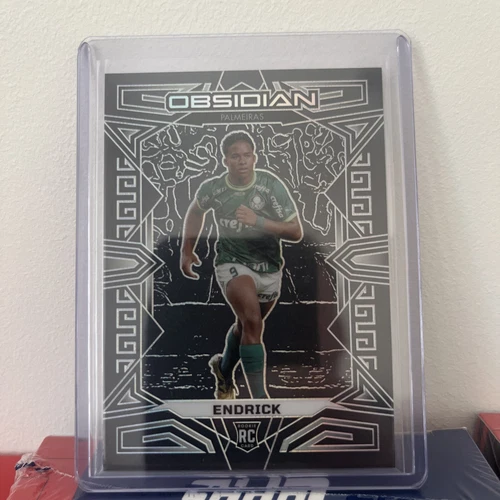 23|24 Panini Obsidian Endrick RC Rookie Electric Etch Silver /120 👀💥BOOKEND