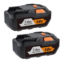 2Pack For Ridgid 18V Lithium-Ion Hyper R840085 Battery 7.0AH R840087 R840086 US