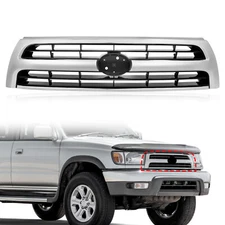 Front Upper Grille Shell w/Badge Slot Factory Style For Toyota 4Runner 1999 2000