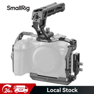 SmallRig R6 II Hawklock Camera Cage Kit with Top Handle for Canon R6 Mark II